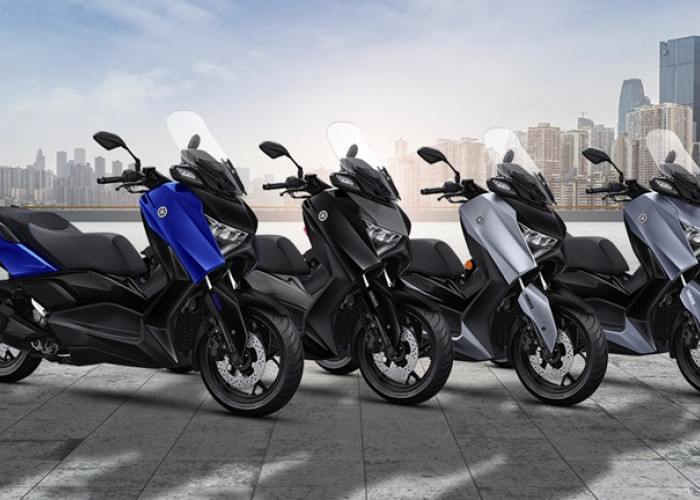 Gebrakan Baru! Yamaha XMAX 2026 Hadir dengan Kelir Metallic Blue ala Sultan Eropa