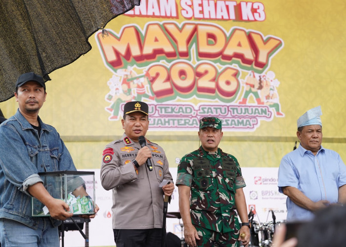May Day 2026, Plt Gubernur Riau hingga Kapolda Hadiri Peringatan Bersama Buruh