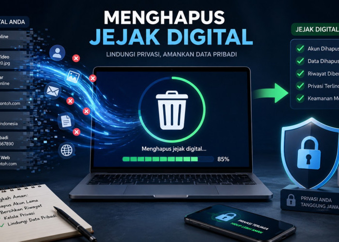 Jejak Digital Sulit Hilang? Begini Cara Mengurangi Data Pribadi yang Tersebar di Internet