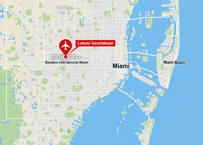 Boeing 767 Kargo Amazon Keluar dari Landasan di Miami, 5 Orang Tewas