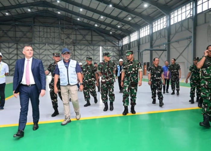 Kasau Tinjau Progres Infrastruktur Pendukung Kedatangan Pesawat Tempur Rafale di Lanud Roesmin Nurjadin