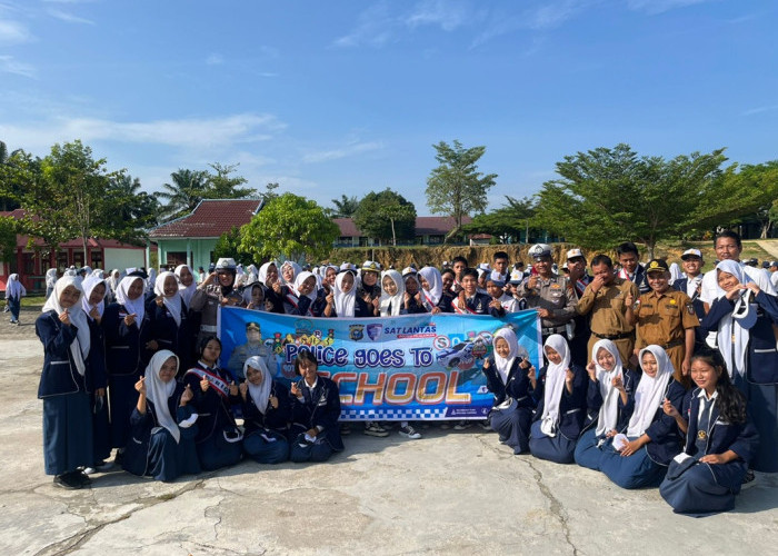 Gawat! Remaja Jadi Incaran, Polres Pelalawan Serbu Sekolah Demi Hal Besar Ini