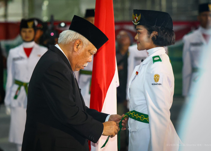 52 Anggota Paskibra Siap Kibarkan Merah Putih di HUT ke-81 RI Nusantara