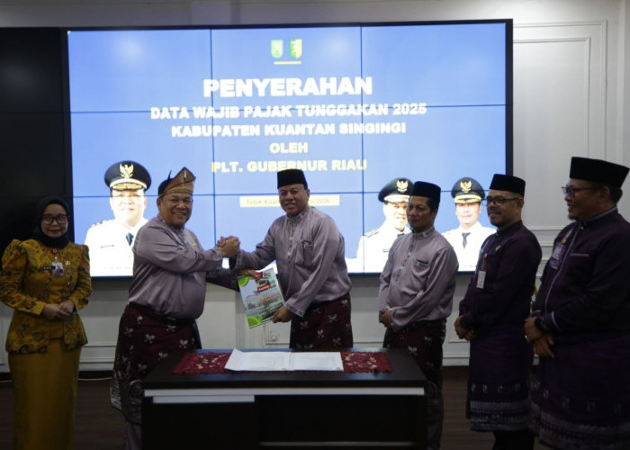 Tunggakan Pajak Kendaraan di Kuansing Tembus Rp20,7 Miliar, Pemprov Riau Ajak Semua OPD Bergerak