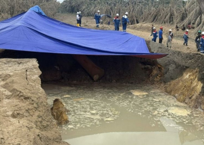 Pipa Gas PT TGI Meledak Lagi di Riau! Lima Rumah Warga Hancur, Inhu Mencekam