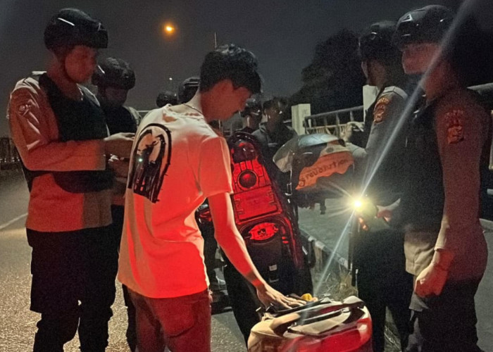 Tim Raga Berantas Premanisme Pungli dan Geng Motor di Dumai, Ada Duit Disita Polisi