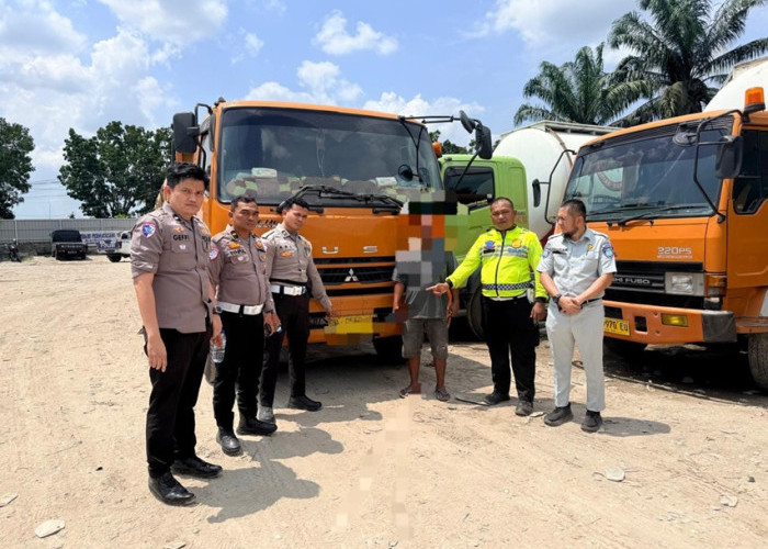 Sopir Truk Maut Kampar Tak Berkutik! Polisi Ringkus Pelaku Tabrak Lari Kurang dari 24 Jam