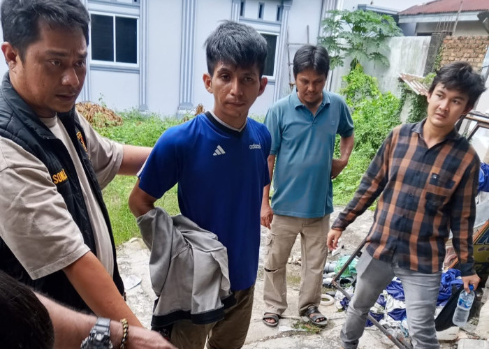 Ketahuan Lewat CCTV, Pencuri Spesialis Pipa AC di Pekanbaru Nyaris Diamuk Massa