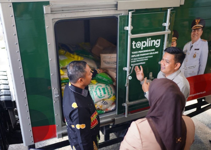Gubernur Riau Luncurkan Mobil Topling, Strategi Baru Kendalikan Inflasi Pangan