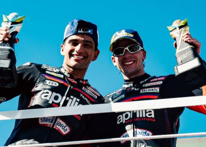 Aprilia Waspadai Rivalitas Internal Martin dan Bezzecchi di MotoGP 2026