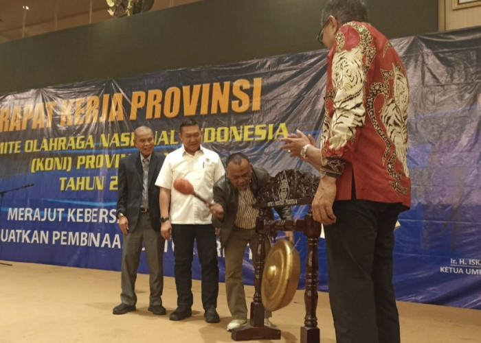 Buka Rakerprov KONI, Pemprov Riau Minta Persiapan PON Dimulai dari Sekarang