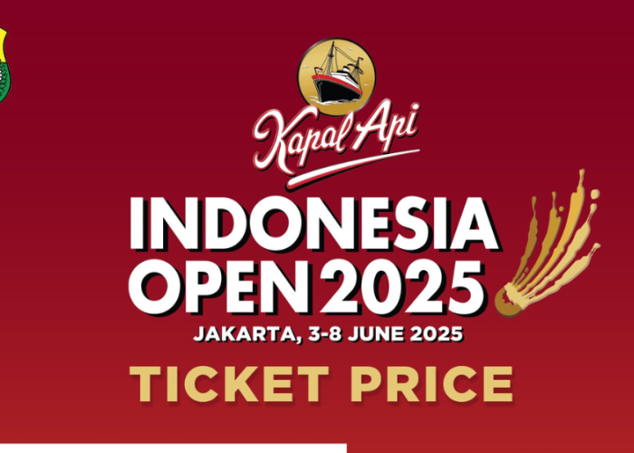 Dibuka Hari Ini! Link dan Cara Beli Tiket Indonesia Open 2025, War Pukul 15.00 WIB