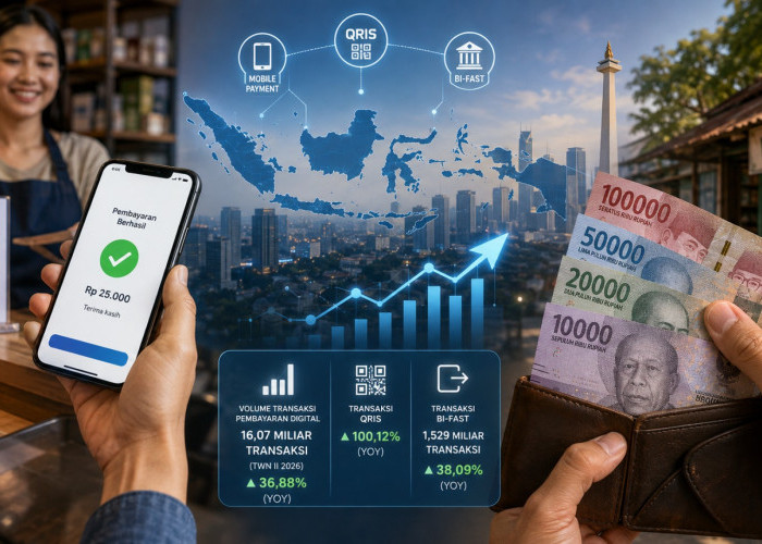 Transaksi Digital Melonjak, Uang Tunai Ternyata Masih Kuat di Indonesia