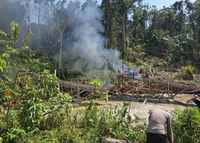 Polres Inhu Gelar Razia PETI di Sungai Indragiri, Selamatkan Sumber Hidup Warga
