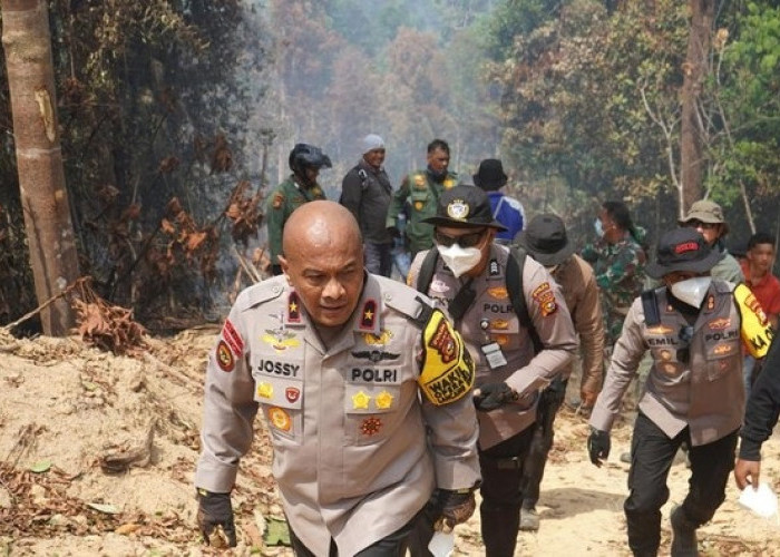 Kebakaran Hutan Landa Rokan Hulu, Pemadaman Terkendala Medan dan Akses Air