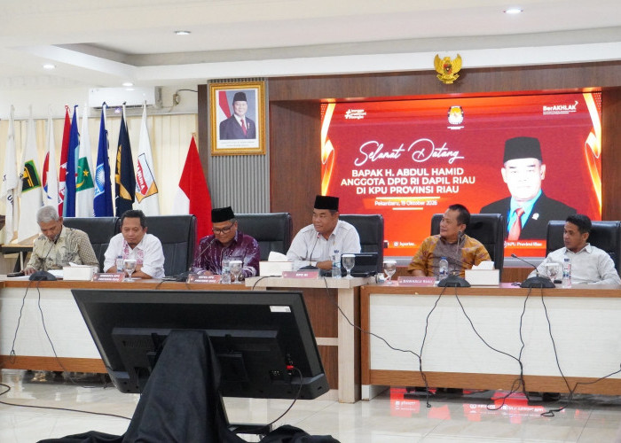 Senator Abdul Hamid Gelar Pengawasan UU Ketransmigrasian dan UU Pemilu di Riau
