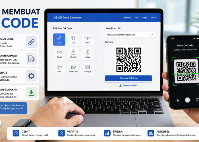 Cara Membuat QR Code Gratis dengan Mudah dalam Hitungan Menit