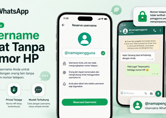 WhatsApp Bakal Bisa Dipakai Tanpa Membagikan Nomor HP, Ini Fitur Barunya