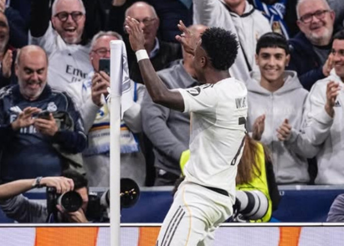 Vinicius Bicara Lewat Gol, Madrid Kirim Pesan Tegas Anti Rasisme