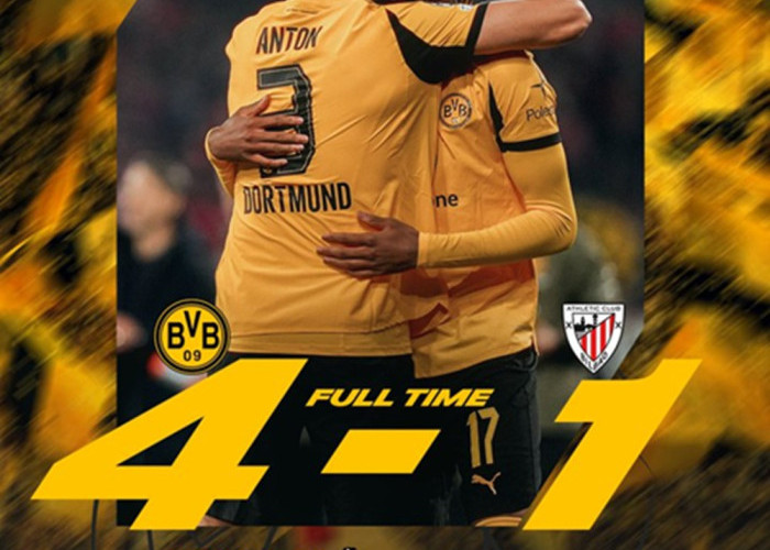 Dortmund Hajar Athletic Bilbao 4-1, Carney Chukwuemeka Cetak Gol Perdana Eropa!