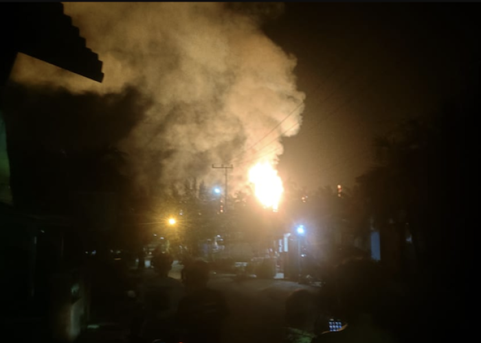 Ledakan Kilang Pertamina Internasional Riau, Warga Berhamburan Keluar Rumah