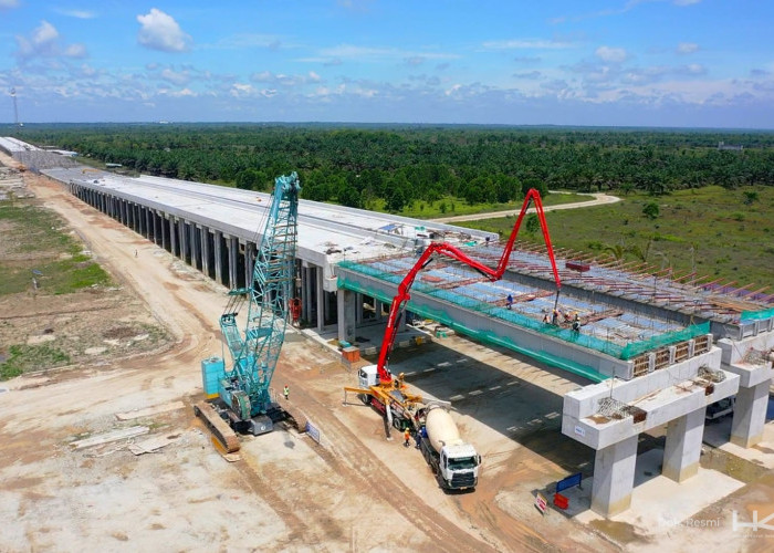 Progres Tol Lingkar Pekanbaru Capai 57%, Hutama Karya Genjot Infrastruktur Riau