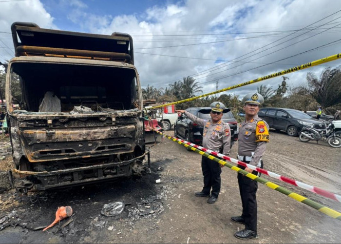 Pascaledakan Pipa Gas di Inhil Riau, Polisi Pastikan Lalu Lintas Jalintim Kembali Normal
