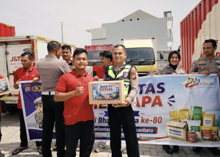 Aksi Simpatik Satlantas Polresta Pekanbaru Serbu Driver J&T, Siap-Siap Kebagian Ini!