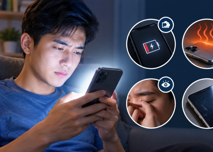 Sering Pakai HP dengan Layar Terang? Ini Dampaknya bagi Baterai dan Mata