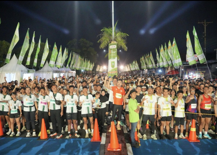 Riau Bhayangkara Run 2026 Pecahkan Antusiasme, 15.080 Pelari Gaungkan Gerakan Lawan Karhutla