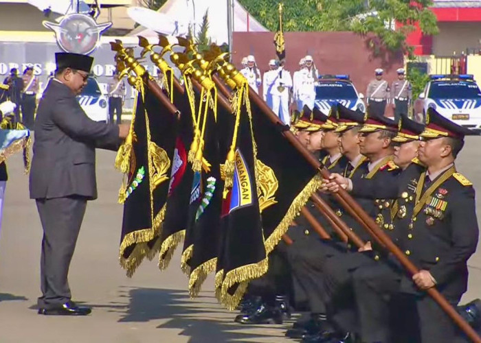 Polda Riau Raih Penghargaan Tertinggi Nugraha Sakanti dari Presiden Prabowo
