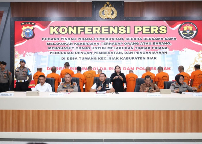 13 Tersangka Rusuh PT SSL di Siak Diamankan, Kerugian Capai Rp15 Miliar