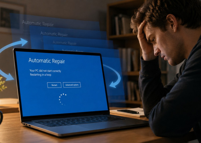 Windows Terjebak Automatic Repair Terus-menerus, Ini Penyebab dan Cara Mengatasinya