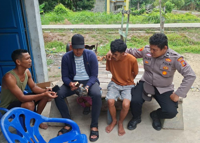 Gasak Rokok Jutaan Rupiah, Pencuri di Rupat Utara Diringkus Polisi dan Positif Narkoba
