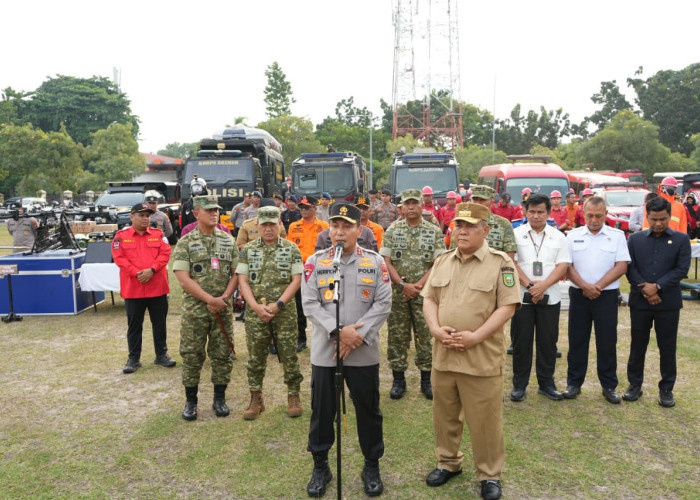 Karhutla Riau Mengintai, 63 Apel Kesiapsiagaan Sudah Digelar