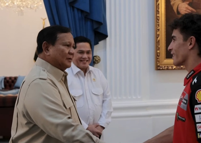 Presiden Prabowo Terima Juara Dunia MotoGP Marc Marquez, Dorong Sport Tourism & Generasi Pembalap Muda