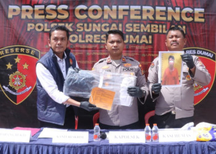 Sakit Hati Ditampar di Warung Tuak, Pemuda di Dumai Nekat Tusuk Pria hingga Tewas