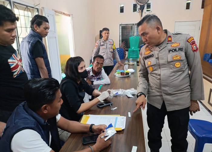 Bengkalis Geger! Puluhan Aparat Desa Mendadak Kena Tes Urine, Ada Apa?
