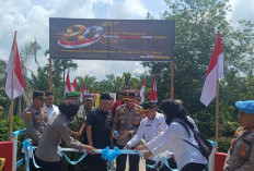 Jembatan Merah Putih Presisi Resmi Dibuka, Warga Bengkalis Kini Nikmati Akses Lebih Cepat