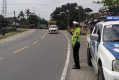Patroli R4 Satlantas Polres Pelalawan Guncang Jalur Lintas Timur, Pengendara Nakal Langsung Kena Mental!