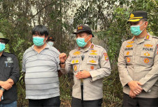 Tinjau Lokasi Kebakaran Hutan dan Lahan, Kapolda Riau Semangati Tim Pemadam di Bengkalis