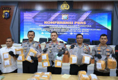 Polres Bengkalis Gagalkan 15 Kg Sabu dan 40.000 Butir Ekstasi, Dikendalikan dari Nusakambangan