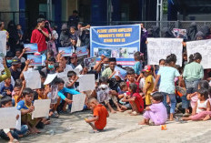 Ratusan Pengungsi Rohingya di Pekanbaru Gelar Aksi Tuntut Layanan Hidup Layak