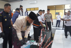 Polres Bengkalis Gagalkan Penyelundupan 8 Kg Sabu dan Ribuan Ekstasi