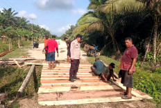 Jembatan Merah Putih Presisi Tahap II Dibangun, Polres Bengkalis Perkuat Akses dan Ekonomi Warga