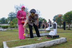 Hari Bhayangkara ke-80: Polres Dumai Gelar Ziarah Makam Pahlawan, Ini Pesan Kapolres