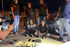 Geger! Tim RAGA Polres Dumai Gulung Komplotan Pengedar Ganja di Pinggir Jalan, 1 Pelaku Kabur!