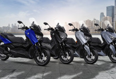 Gebrakan Baru! Yamaha XMAX 2026 Hadir dengan Kelir Metallic Blue ala Sultan Eropa