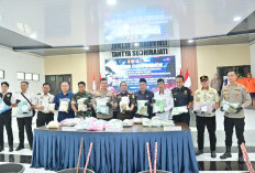 Polres Bengkalis Musnahkan Narkoba Rp80 Miliar, 279 Ribu Jiwa Terselamatkan