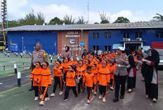 Serunya Petualangan 124 Bocah TK Az Zhura di Taman Lalu Lintas Polda Riau